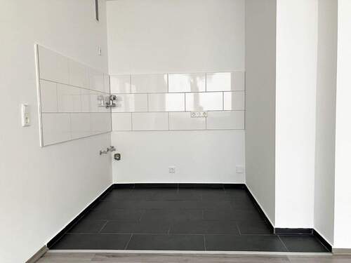 Küche, offen - 1 Zimmer Etagenwohnung in Oberhausen