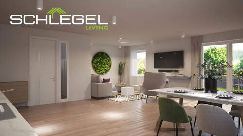 Wohnen Haus 5-6 Wohnung 1 - Wohnung 01 mit 15m² Terrasse und 160m² Gartenanteil - EG - Haus 5 oder 6