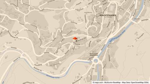 Lageplan - Halle zur Miete in Berchtesgaden