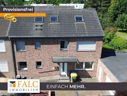 Hauseingangsbereich vorne - 2 Familien- oder 2 Generationenhaus in GV-Südstadt!