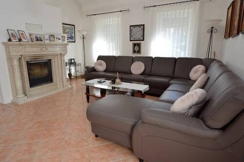 Wohnbereich mit Kamin - 