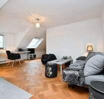 Modern möblierte Altbauwohnung mit Reinigungsservice im beliebten Stuttgarter Westen