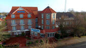 Luftaufnahme - 4 Zimmer Hotel, Pension, Gasthof in Wiesmoor