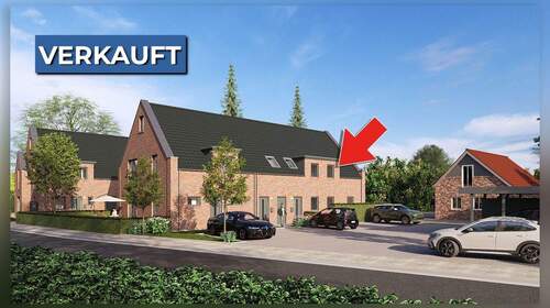 Ostansicht - Modernes Wohnen im Neubau: KfW 40 Klimafreundliche Eigentumswohnung in Dingden!