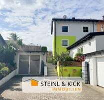 Doppelhaushälfte mit ELW-Möglichkeit, Gartenidylle, Garage & XXL-Garage oder Werkstatt – Kümmersbruck