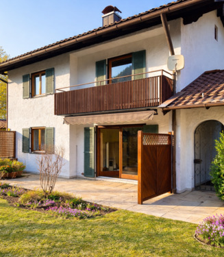 Außenansicht - 4 Zimmer Doppelhaushälfte in Rottach-Egern