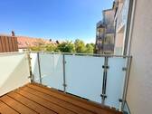 Balkon zum grünen Innenhof - 
