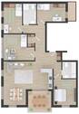 Grundriss - ca. 133 m_ Wohnfläche - 
