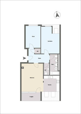 Wohnung 20 - Etagenwohnung mit 76,90 m² in Mainaschaff zum Kaufen