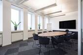 Meetingraum - Rivvers Offenbach - Flexible Arbeitsplätze und Büros mit Skylineview - All-in-Miete