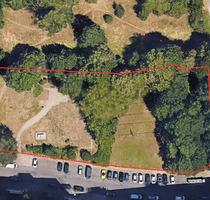 Grundstück mit Parkplatzbebauung in der Nähe des idyllischen Neustädter See in Magdeburg