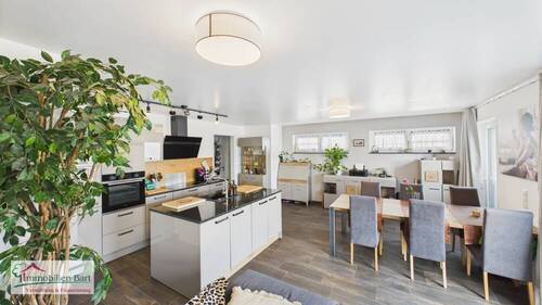 offener Wohn-/Essbereich mit Küche - GRENZE L-REMICHSCHENGEN: TOP WOHNUNG, SOFORT FREI!