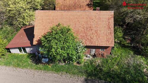 Luftbild Rückansicht Nebengebäude - 