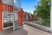 Terrasse 1 - 4 Zimmer Etagenwohnung in Berlin