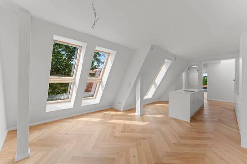 Esszimmer mit offener Küche - 