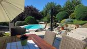 Terrasse mit Pool - 