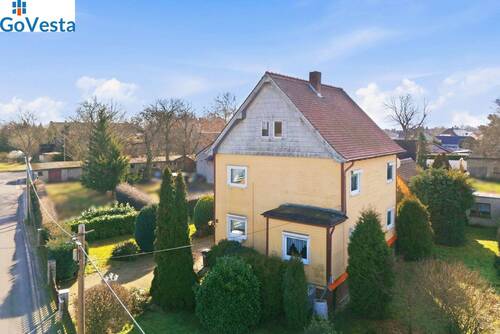 Außenansicht 2 - Drohne - 4 Zimmer Mehrfamilienhaus, Wohnhaus zum Kaufen in Markranstädt