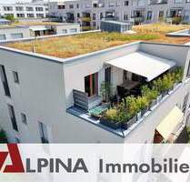 Bald bezugsfrei! Lichtdurchflutete 4-Zimmer-Dachterrassenwohnung mit Blick ins Grüne in München-Riem