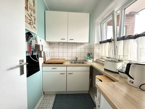 Küche - Etagenwohnung mit 38,40 m&sup2; in Lübeck / Travemünde zum Kaufen