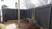 Terrasse am Haus - 