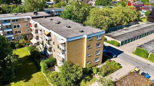 Rückansicht - 4 Zimmer Etagenwohnung in Osnabrück
