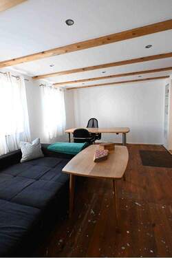 Wohnzimmer - 2 Zimmer Doppelhaushälfte in Vaihingen/Enz