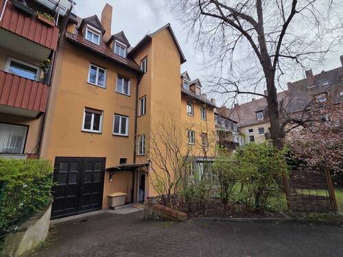 Rückansicht - 3 Zimmer Etagenwohnung in Nürnberg