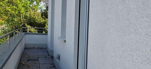 Balkon Ostseite - 2 Zimmer Etagenwohnung in Schweinfurt