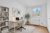 Halbes Zimmer visualisiert - 