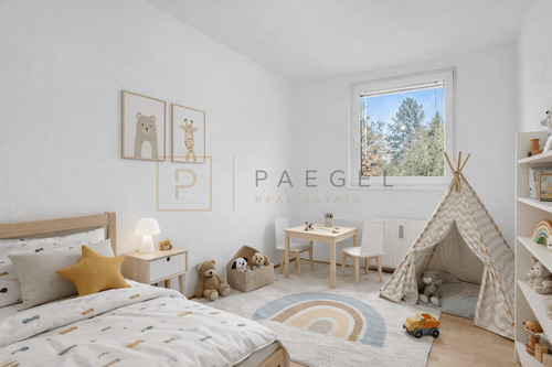 Halbes Zimmer visualisiert - 