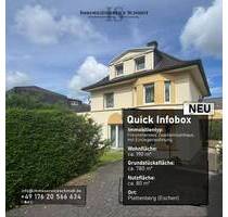 Freistehendes Zweifamilienhaus mit Einliegerwohnung auf einem geräumigen und schönen Grundstück in guter Lage der Stadt Plettenberg