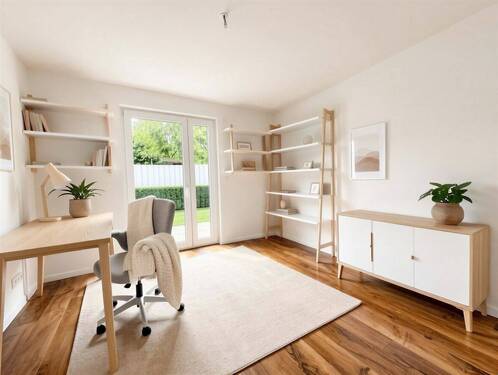 Schlafzimmer/Homeoffice - KI - 