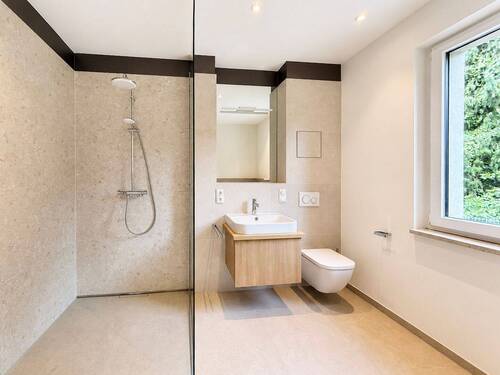 Badezimmer - Etagenwohnung mit 114,80 m&sup2; in Machern zur Miete