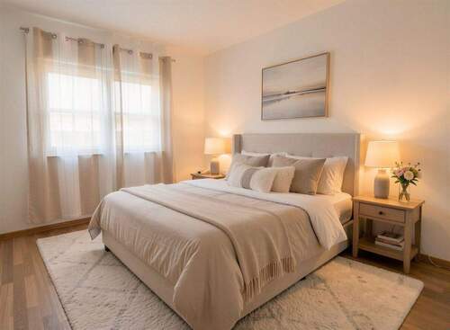 Schlafen, Einrichtungsbeispiel (KI generiert) - 