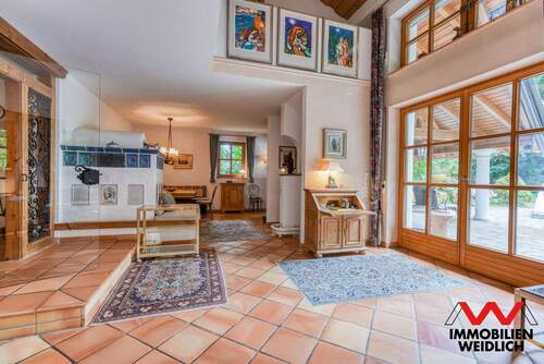 Wohnbereich mit Luftraum - Galerie - 