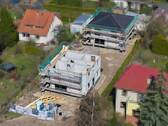 Luftaufnahme - Modernes Neubauhaus in Französisch Buchholz - Ihr zukünftiges Zuhause