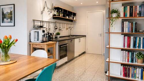 Küche EG - 1 Zimmer Mehrfamilienhaus, Wohnhaus in Frankfurt am Main
