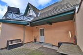 zugehörige Terrasse in Südlage - Terrassenwohnung mit 32,50 m² in Boltenhagen zum Kaufen