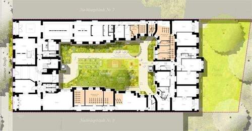 Hofgestaltung und Grünflächen - 