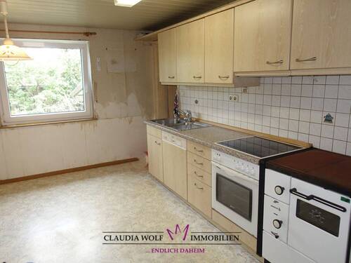 Küche EG - 1 Zimmer Einfamilienhaus in Rot am See