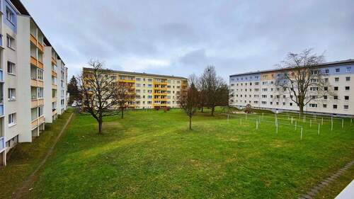 Innenhof - 3 Zimmer Etagenwohnung zur Miete in Zittau