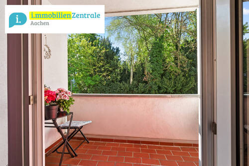 Balkon - 2 Zimmer Etagenwohnung in Aachen