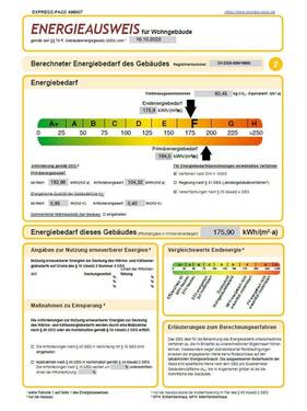 Energieausweis - 