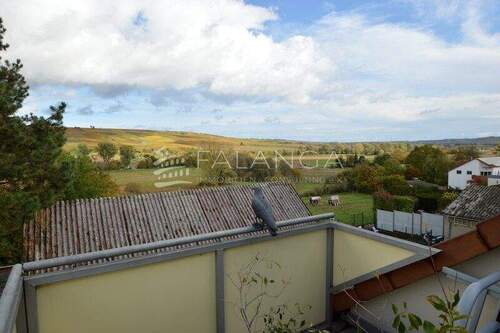 Sonnenbalkon mit Weitblick ins Grüne - 
