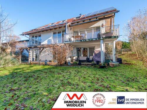 Südwestansicht - Großzügiges Einfamilienhaus in ruhiger Lage - komfortable Ausstattung & flexible Nutzung