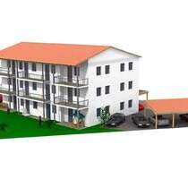 *** 3-Zimmer im EG mit Terrasse und Garten - Neubau KfW 40 Effizienzhaus mit 9 WE *** - Krumbach