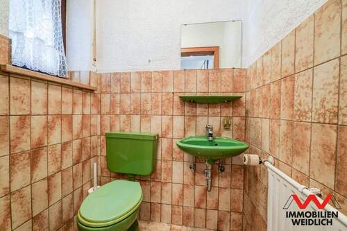 WC im Erdgeschoss - 