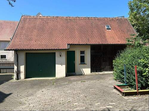 Ansicht Garage und Nebengebäude von Osten - 