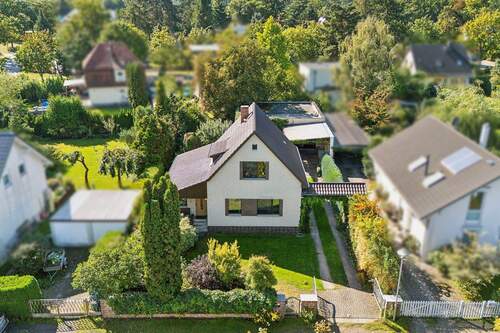 Blick von Oben - Charmantes Einfamilienhaus im Grünen von Zeuthen