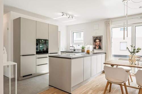 Küche_Musterwohnung - Etagenwohnung mit 81,00 m² in Wiesbaden zum Kaufen